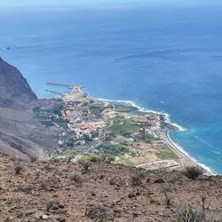 Blick auf Valle Gran Rey