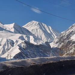 Der Große Kaukasus wunderschön