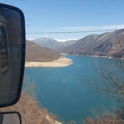 Dann geht's Richtung russische Grenze/ Stephansminda