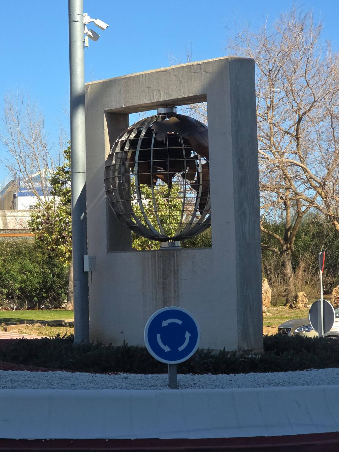 Kunst auf dem Kreisel