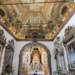 tolle Kirche mit Illusionsmalerei