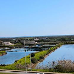 Salinen, Blick vom Balkon
