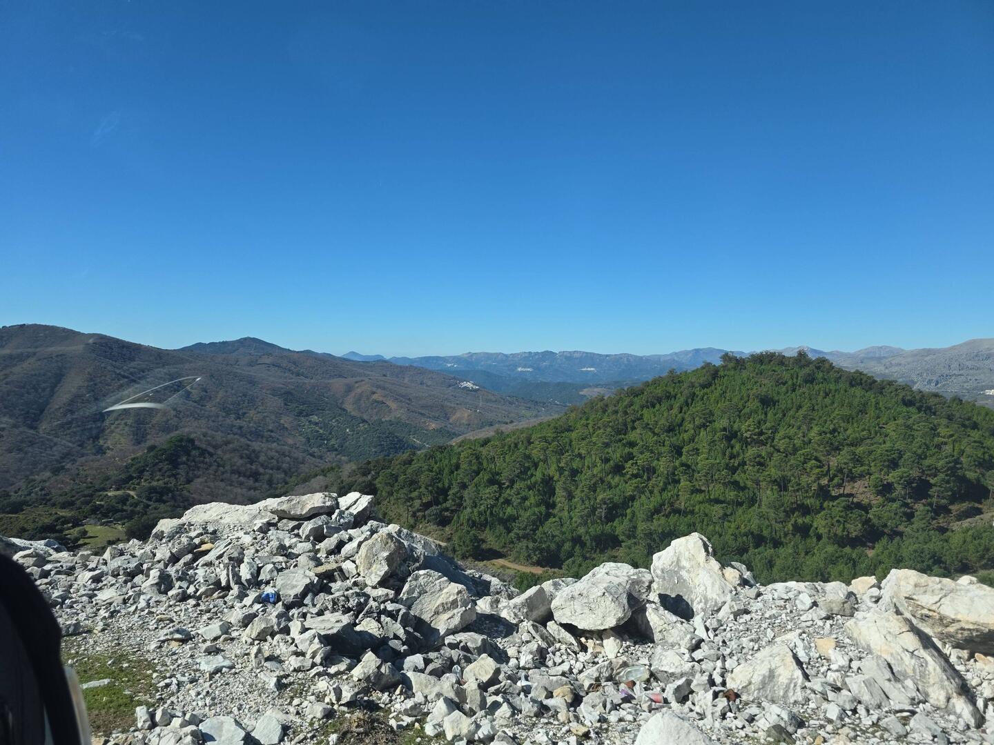 Und nun geht's wieder Bergab