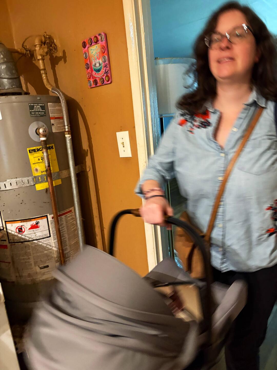 Leaving home to get Leo