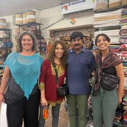 Visita a fabrica de "Block printing".