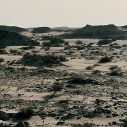 Landschaft vor der Mauretanischen Grenze