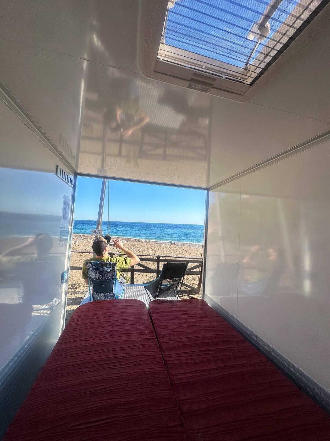 Bett mit Meerblick 😍