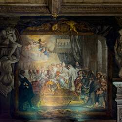 Sala Farnese ... coronation of Emperor Charles V — Palazzo d'Accursio.