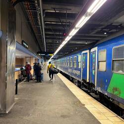 Ankunft in Stockholm