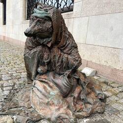 Skulptur in der Stadt