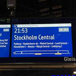 Auf nach Stockholm