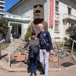 This is a smaller Moai