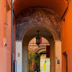Cortile Guido Fanti — Palazzo d'Accursio.