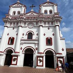 Church on the square -- nice paint job.
