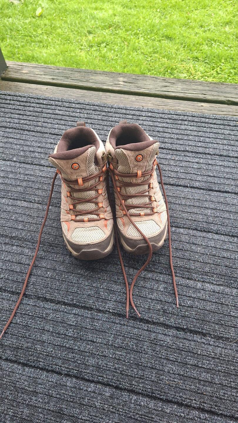 Clean boots...