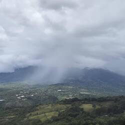 Und jetzt regnet es auch kräftig