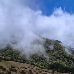 Es ziehen Wolken und Nebel auf