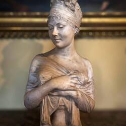 Copy of Joseph Chinard's "Bust of Madame Récamier" ... Collezioni Comunali d’Arte.