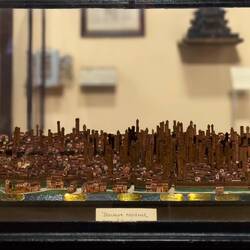 "Medieval Bologna" by Angelo Finelli ... Collezioni Comunali d’Arte — Palazzo d'Accursio.