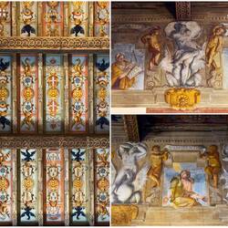 Ceiling details ... Collezioni Comunali d’Arte — Palazzo d'Accursio.