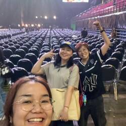 We made it until the end! So proud of us for staying energetic the whole time. No slacking!