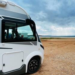 Angekommen am Saladi-Beach 🚐🏖️