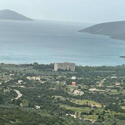 ..der erste Blick auf das Saladi Beach Hotel 😉