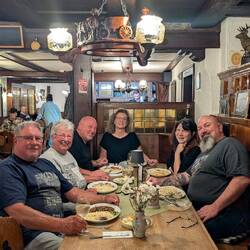Gemütliches Abendessen im Löwen