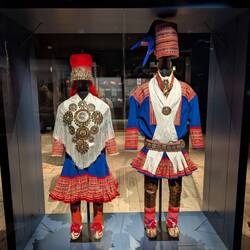 Hochzeitskleidung der Saami