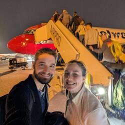 Bereit für den Rückflug 😊