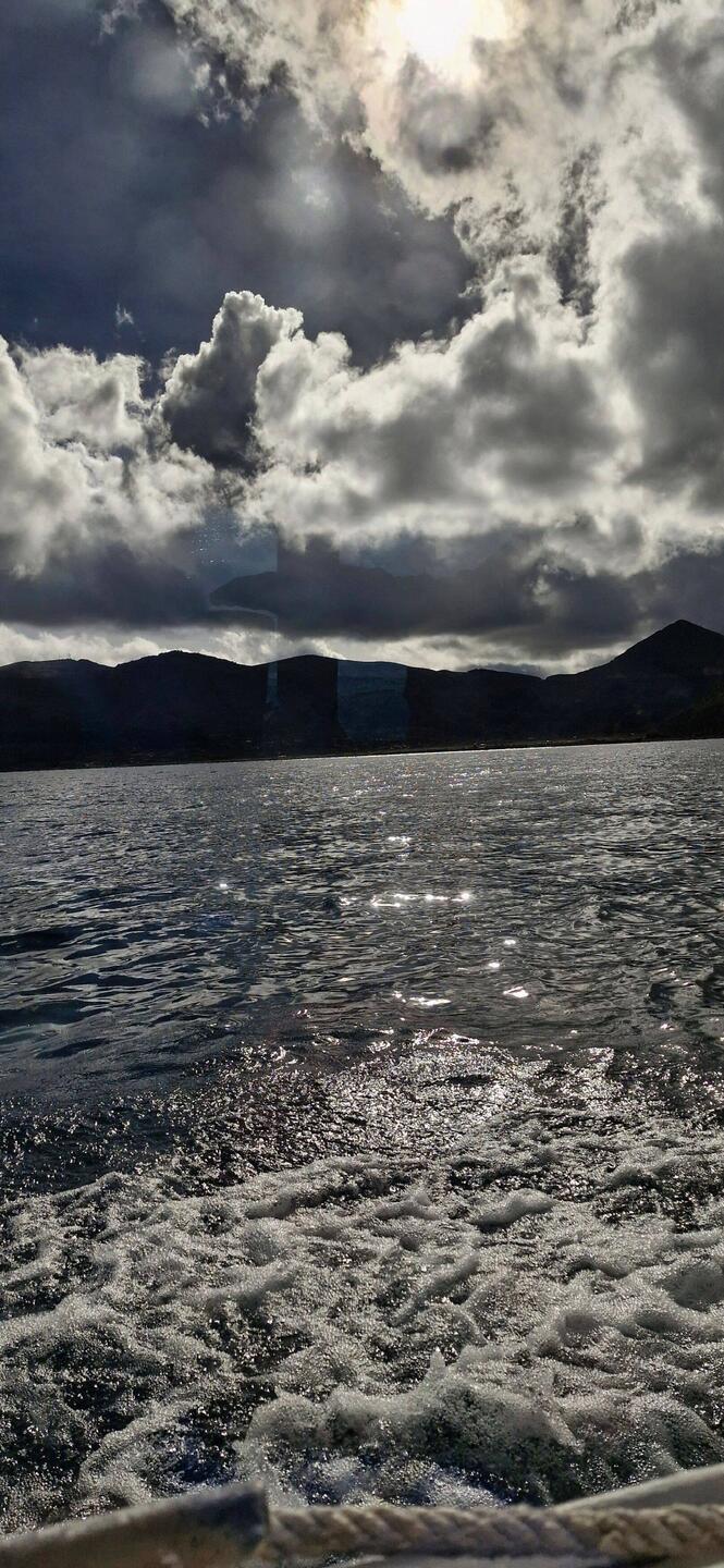 Aufbruch zu der Sonneninsel