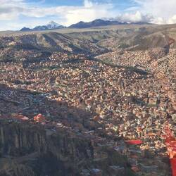 Ausblick über einen Teil der Megastadt
