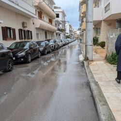 Eine Straße weiter...... Leere.