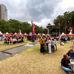 Weihnachtsmarkt in Sydney
