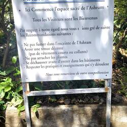 Hier wurde ich höflich eingeladen mich umzuschauen.