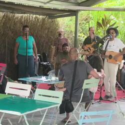 Live-Musik im Café Grillé