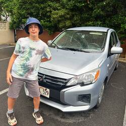 Unser Lambo (also das Auto... 😂)