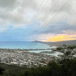 Blick auf die Maunalua Bay