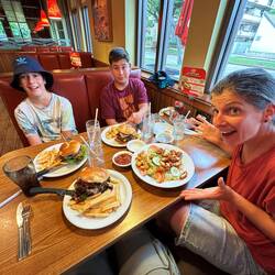 Und da waren unsere kleinen Portionen...