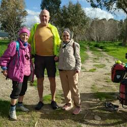 Mit den beiden Frauen aus Neu Ulm.