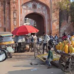 Saliendo de Jaipur