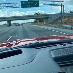 Brighton war auch beschildert ... in Brighton, Michigan wohnten wir zuletzt im Haus