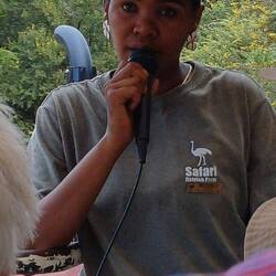 unsere Straussenexpertin