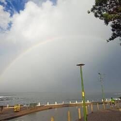 am Abend in Mossel Bay