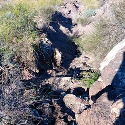 Unwegsames Gelände,nicht ganz ungefährlich