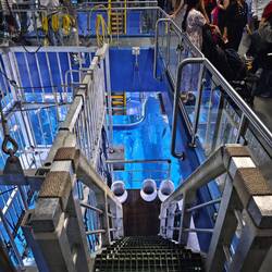 Die Technikräume...