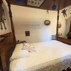 Night bed- butterflies and transformation