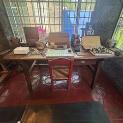 Fridas painting supplies