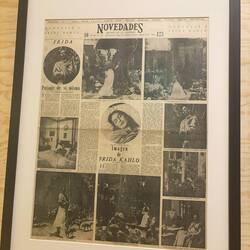 When Frida died; newspaper honors and remembers her