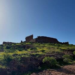 Sicht aus das Fort vom Parkplatz 🅿️